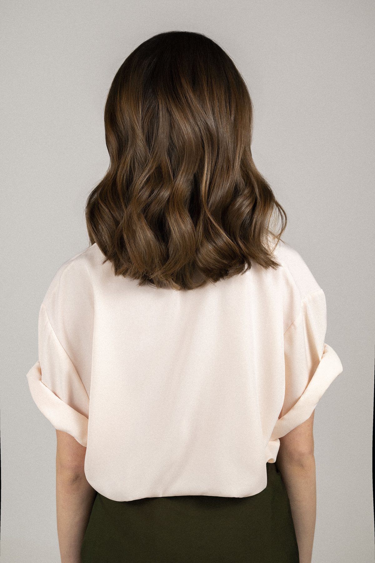 Back view of Great Lengths extensions — completely invisible placement
